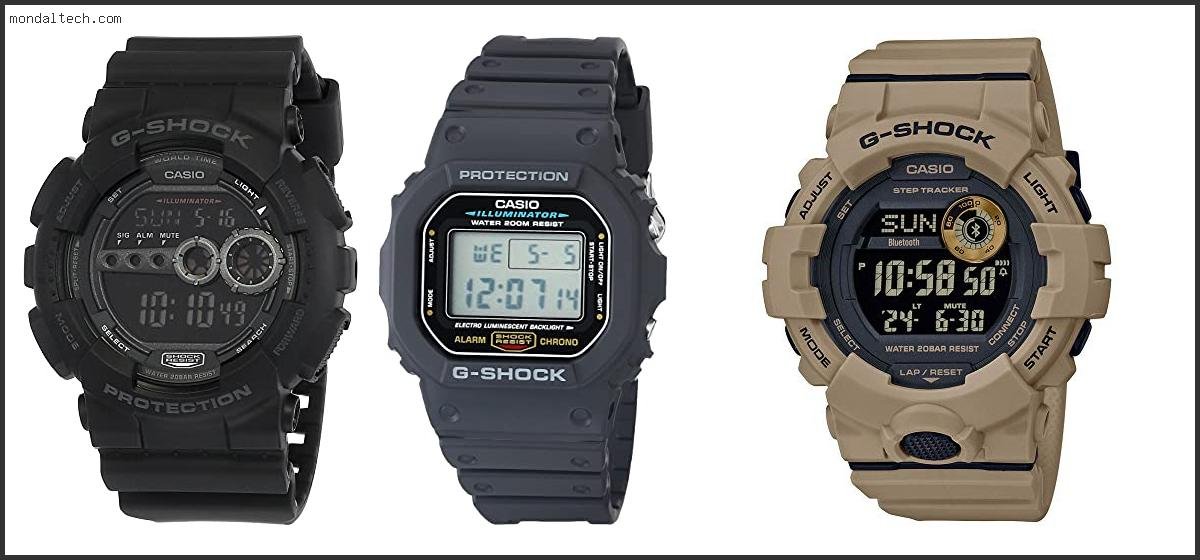 Top 10 Best G Shock Watches For Men With Buying Guide
