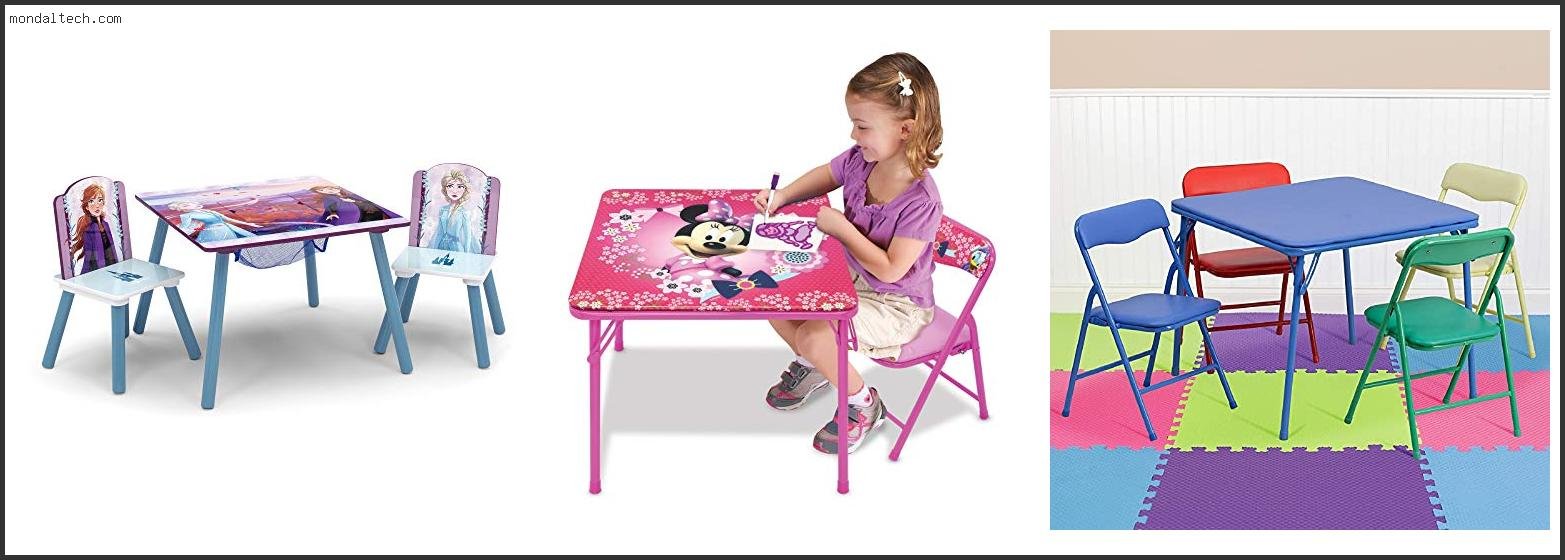 Best Kids' Table And Chair Sets